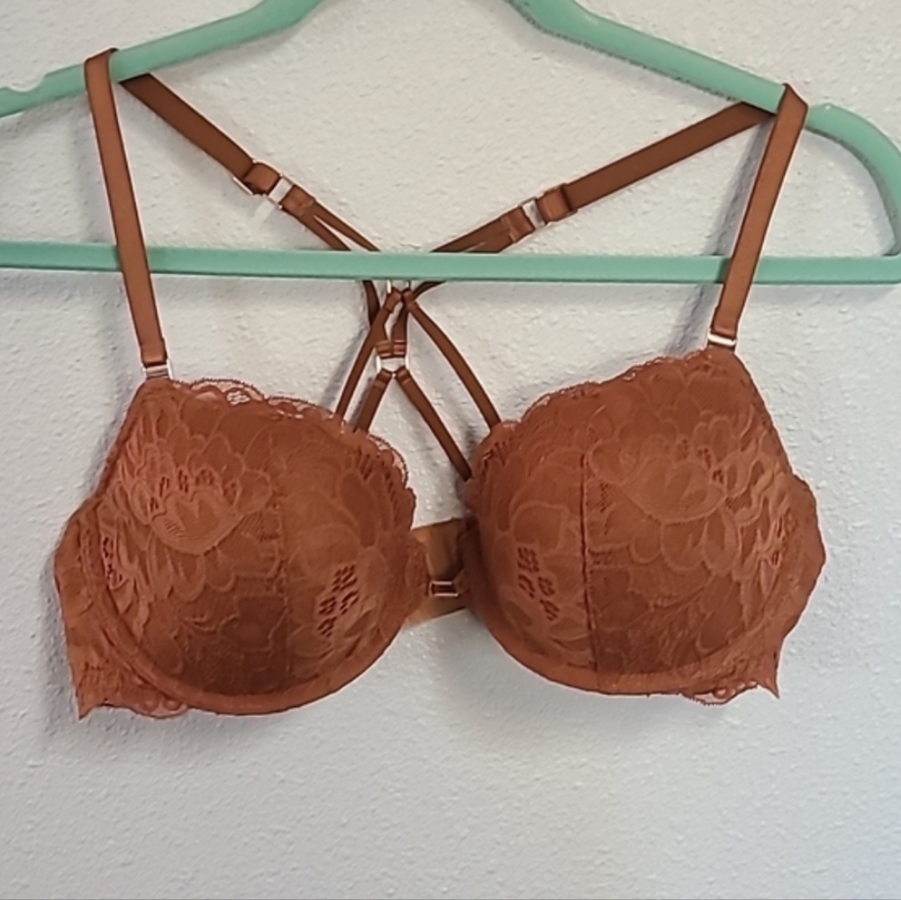 aerie real power balconette lightly lined bra